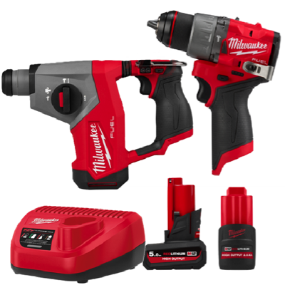 MILWAUKEE M12 FUEL HERO ENHANCED COMBO
